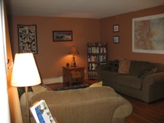Living Room, standing by front door