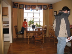 Dining room, from living room